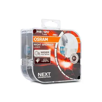 

Lamp OSRAM®64212NL-HCB H8 2 Night B Laser 35W12V + 150% Next Generation