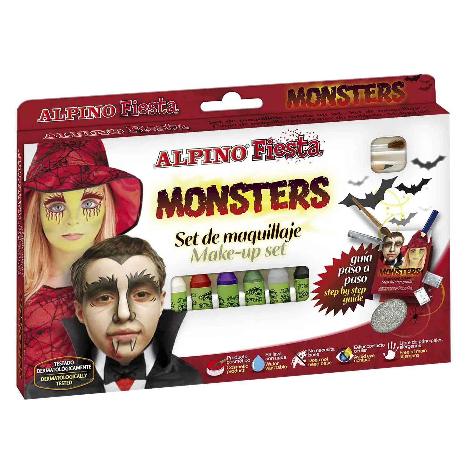 Детский аквагрим ALPINO Ужастики