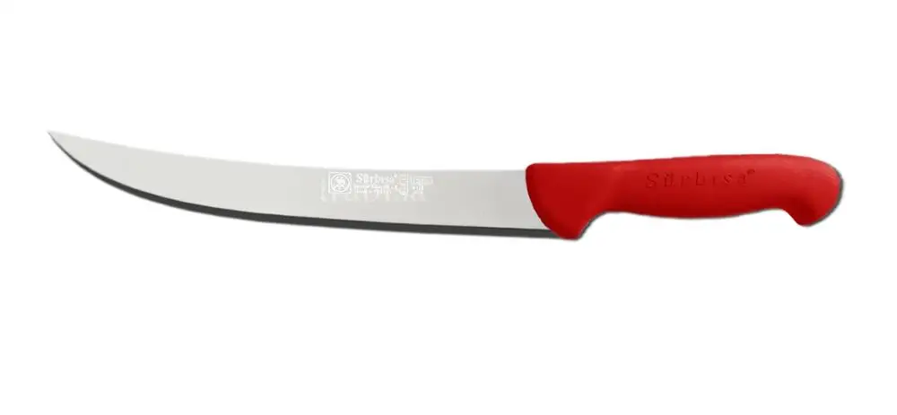 Red Surmene sulrbгиsa 61133 для обрезки мяса, ножи для стейка, мясные ножи - Цвет: Red