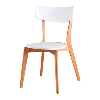 

Pack 4 Wooden Chairs oak and WHITE, dining chairs, Chair, Chair, dining chair, modern chairs, kitchen chairs