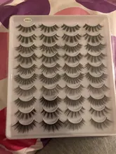 SEXYSHEEP-pestañas postizas 3D naturales, Kit de maquillaje, extensión de pestañas de visón, 8/20 pares, 15-20mm, venta al por mayor