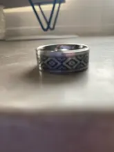 ZooMango-anillos de acero inoxidable esmaltado negro para mujer y hombre, anillo de aniversario de boda, joyería Anneau ZR19046