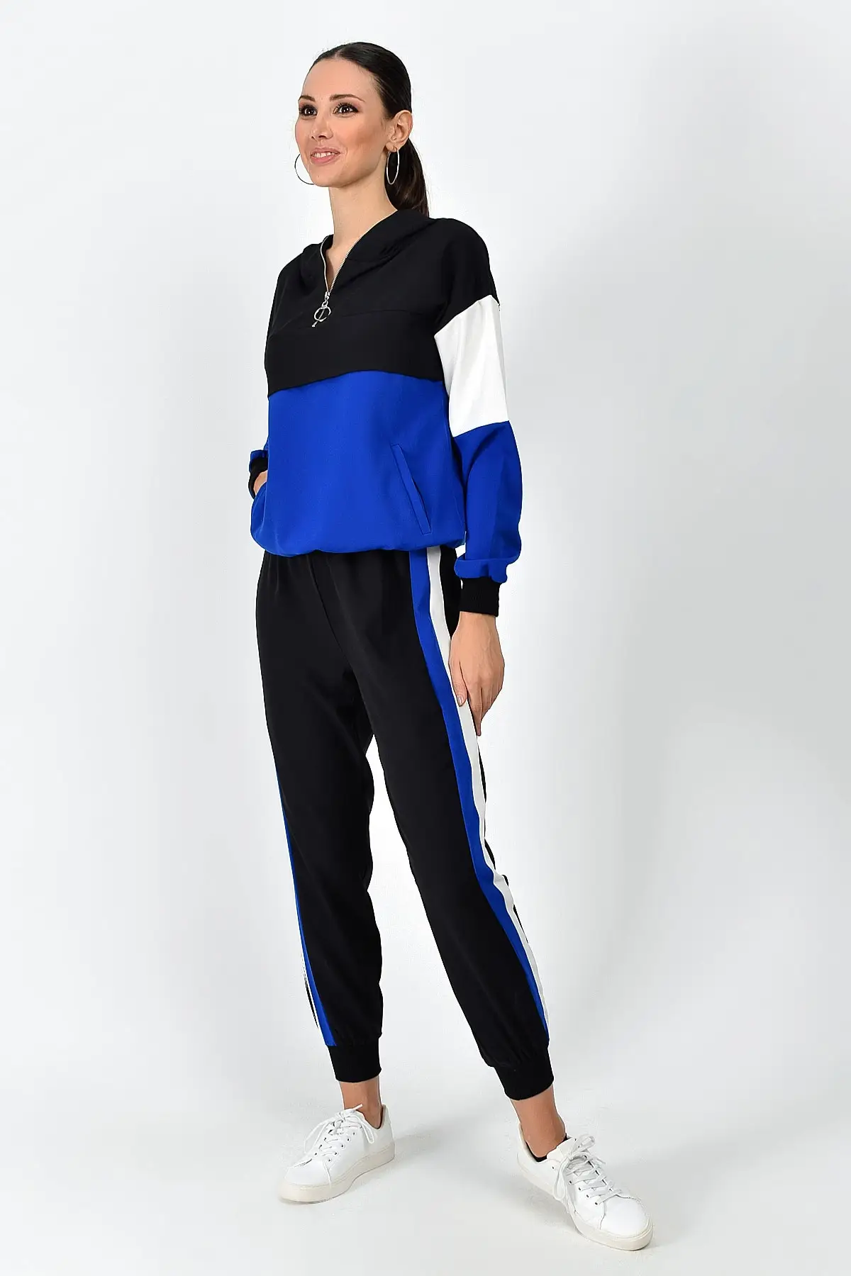 Хлопковый женский костюм-двойка Hurrem Garnili Pant+ Sweat 9361694