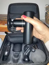 Pistola de masaje Mini de bolsillo, masajeador profundo muscular, vibración, alivio del dolor, relajación, terapia de Fitness, masaje corporal, relajación