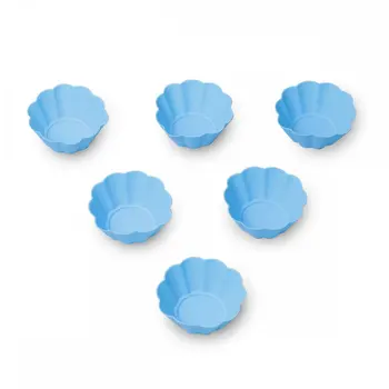 

Set of silicone molds 6 PCs ø6. 5*3 cm "flowers" Kamille, kml-7708