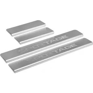

Rival door sill plates for Kia Sportage IV (2016-2018/2018-n. V.), stainless steel. Steel, with inscription, 4 pcs., Np.2806.3