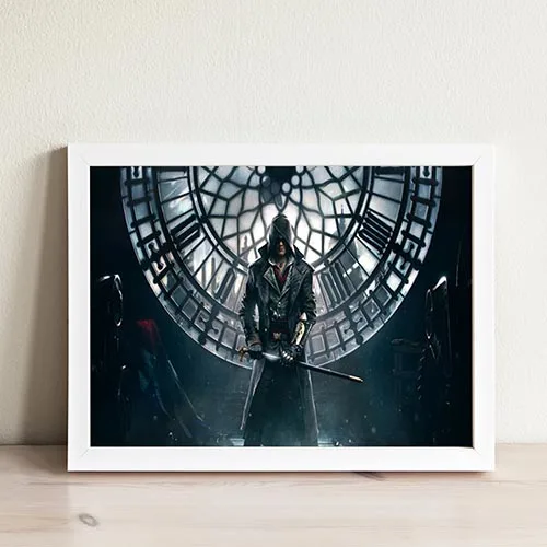 Allenjoy постеры игры Assassins Creed Soldier Косплей персонажи детская спальня картины старинные художественные настенные картины на холсте - Цвет: CVA-00680-4