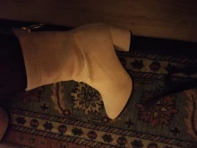 Stretch Boots High-Heels Pointed-Toe Womens Autumn Fashion Flock JIANBUDAN Ankle New