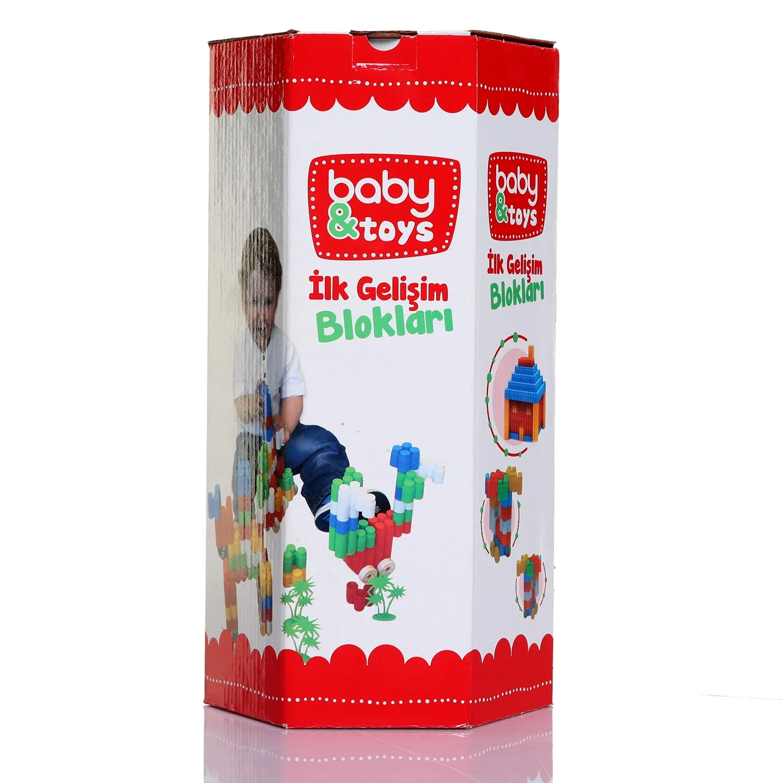 

ebebek baby&toys Creative Baby First Educational Blocks 70-pieces