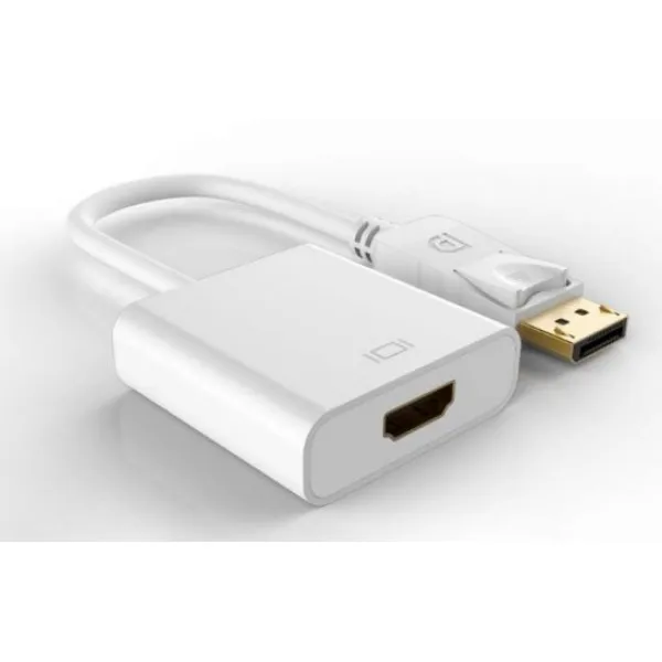 Multi Functional adapter Basix D4 DP to HDMI 4K(White