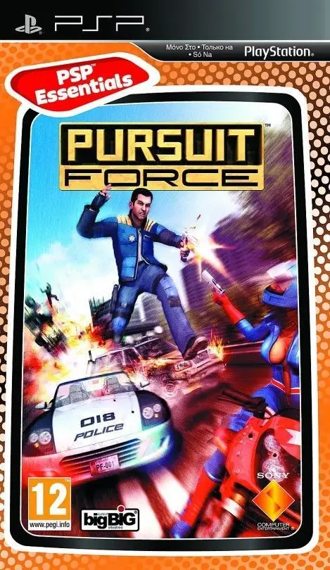 новый запечатан диск PSP игра Pursuit Force RUS | Электроника