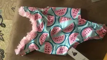 Bañadores para niñas pequeñas, traje de Bikini con dibujo de frutas, volantes, ropa de playa, traje de baño de una pieza con flores