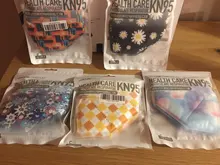 Mascarilla Facial KN95 FFP2 desechable de 5 capas, máscara personalizada de seguridad con sujeción para las orejas, protección para la boca, 25 uds.