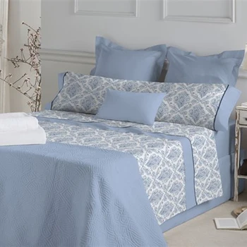 

Set of blue cotton Anouk sheets