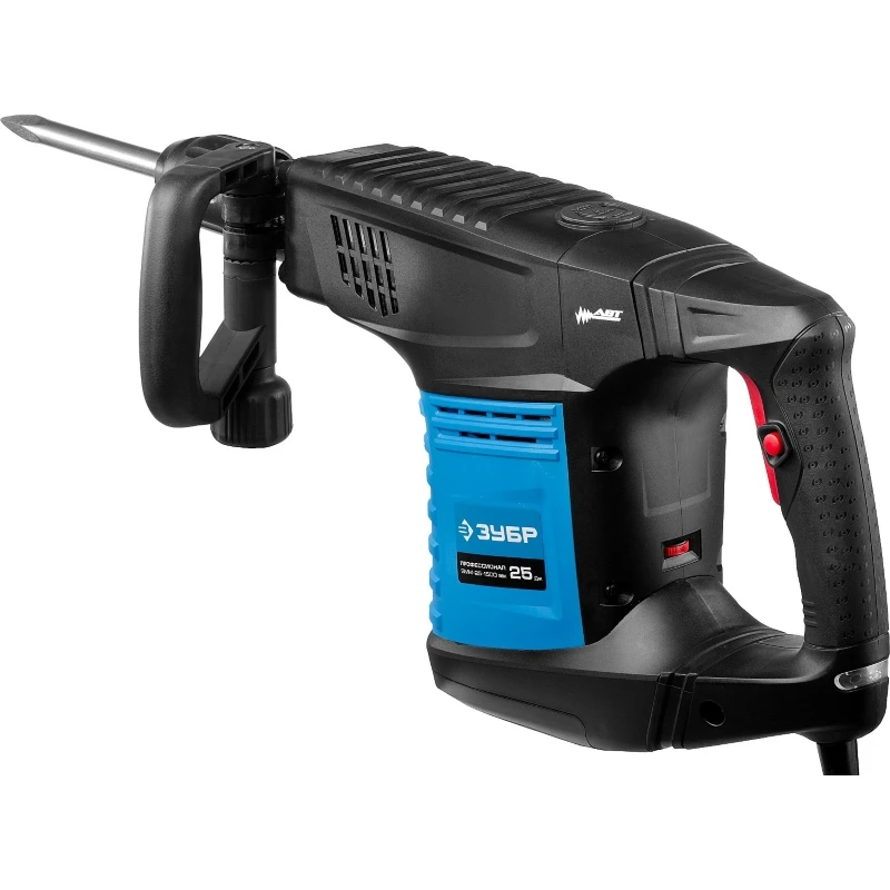Молоток отбойный, ЗУБР Профессионал ЗММ-25-1500 ЭВК, SDS-Max, 25 Дж, 11 кг, 900-1800 уд/мин, 1500 Вт, АВТ, кейс