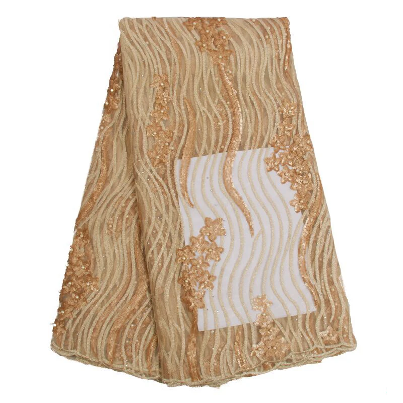 Французская бархатная кружевная ткань с блестками, высокое качество, африканский тюль, кружевная ткань с вышивкой для пайеток, кружева, нигерийские вечерние платья