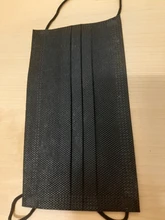 10-200 Uds negro desechable cara máscara 3 capa no tejida máscara de la boca de seguridad transpirable protección Anti contaminación de polvo máscaras negro