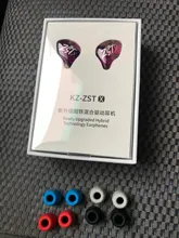 Headset KZ Earbud Ear-Earphones Hybrid V80 ES4 ZSTX Noise Cancelling ZS10 Bass HIFI Sport