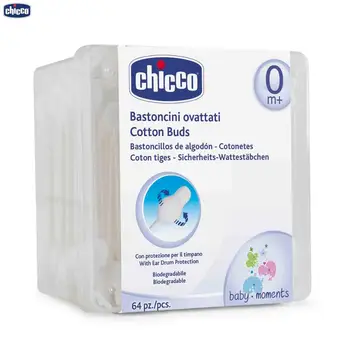

Baby Cotton Swabs Chicco 8597 buds babyes care thin children's ear sticks
