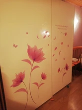Flowers-Wall-Sticker Wallpaper Decals Background Decoration Romantic Bedroom Living-Room