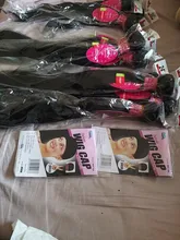 Vanlov recto pelo brasileño recto mechones de cabello humano postizo Natural negro 1/3/4 piezas/mucho 100% extensiones de cabello humano cabello Remy