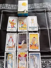 Cartas de Tarot misteriosas para mujeres y niñas, cartas de oráculo, juego de mesa