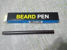 De los hombres de la moda barba Realzador de maquillaje bigote para colorear la barba de herramientas contra la pérdida del pelo Facial bigotes impermeable estilo pluma