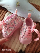 Zapatos antideslizantes con dibujos de unicornios para bebé recién nacido, calzado de fondo suave, para primeros pasos