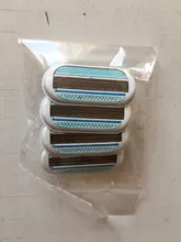 Cabezales de afeitado de 3 cuchillas, máquina de afeitar para el cuidado de la piel, recortador de pelo corporal reemplazable, accesorios de depilación, 4 unids/lote