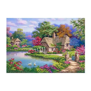 

Бн-3156 set for embroidery with beads hobby & pro 'Flowering nature ', 40*28 cm
