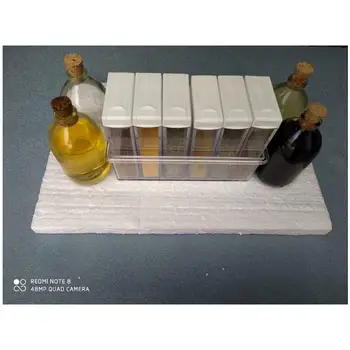 

Spice Jars Condiment Spice Set Acrylic Box Glass bottle Seasoning Tools