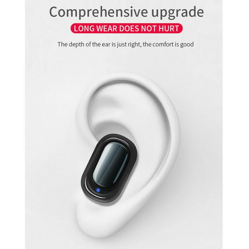 /50 шт. Bluetooth 5,0 Спорт XS8 беспроводные наушники HIFI гарнитура Мини истинный стерео