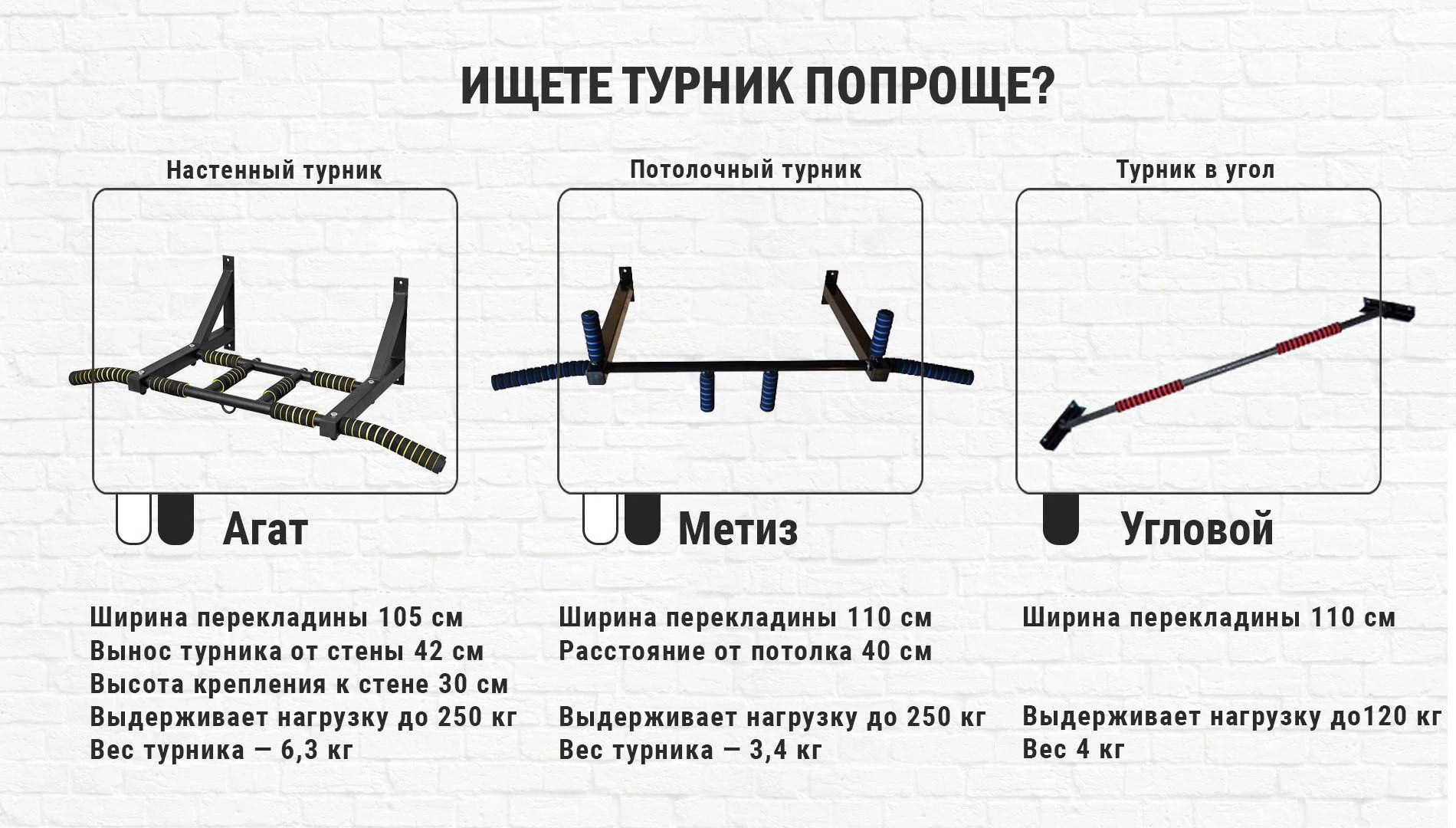 Турник брусья пресс 3 в 1 Barfits Modern