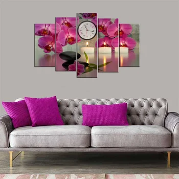 

Orchid 5 Parts Mdf Clock Table