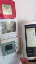 Regulador de temperatura de calefacción de caldera de Gas programable, termostato de batería AA con bloqueo de Chico, Control manual