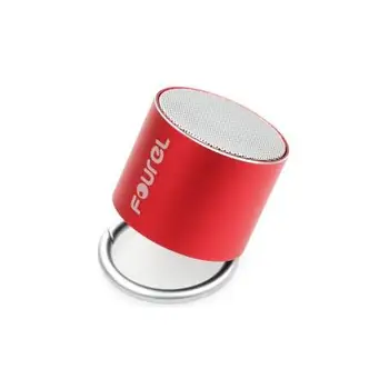 

Portable Mini Bluetooth Speaker with carabiner, color RossoFOUREL4.76
