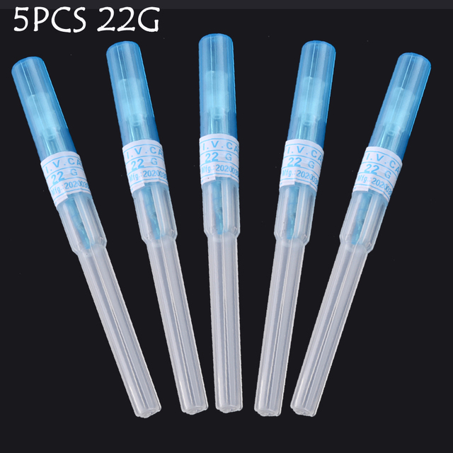 Piercing Needles IV Catheter Needles for Navel Piercing Sterilised Body Tattoo Piercings Tool for Piercing Supplies Kit