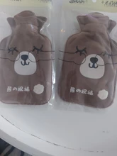 Bag Water-Bottle-Safe Hand Warm Portable Cute Cartoon for Women Explosion-Proof 300-Ml