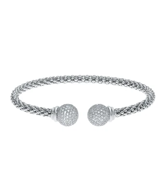 

Silver Bracelet with cubic zirconia sunlight sample 925