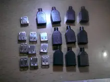 Socket-Connector Cover 4-Pin-Plug Plastic Female Usb 10pcs Adapter Pcb Data-Cable-Line