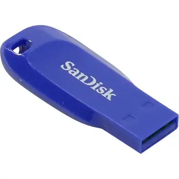 

Sandisk Cruzer Blade USB 64 GB flash drives USB Type A 2.0 Blue
