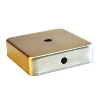 

Basis for foot steel matte square 90mm edge