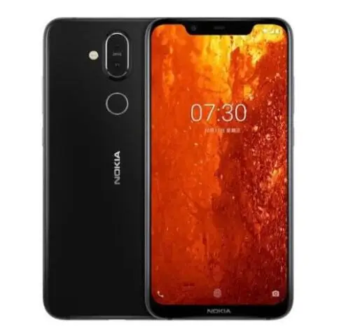 NOKIA X7 Snapdragon 710 ram 4G rom 64G TA-1131 6,18 дюймов Восьмиядерный 3500 мАч Быстрая зарядка OTG Мобильный телефон - Цвет: Черный