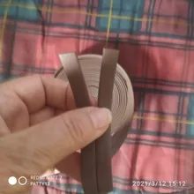 Tira de sellado de 10 metros, autoadhesiva, tipo E/D/P/I, junta de ventana para puertas, espuma de goma insonorizada, burlete de colisión sellada