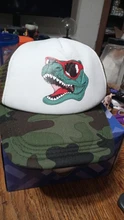 Cool Cap Trucker-Cap Dinosaur Jurassic Funny Adult Black Mesh Family CLIMATE for Kid
