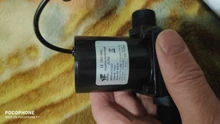 Bomba de agua sin escobillas de 12V y 24V CC, calentador de agua Solar silencioso de 4 puntos con rosca, potenciador de calefacción para suelo de la ducha, IP68