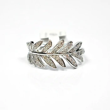 

Ring woman Vogue silver and cristalitos