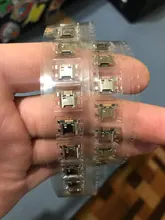 Conector de puerto de carga Micro USB, conector de 5 pines, placa pesada para HUAWEI 7C 7S 7A 7X 8E HONOR 9 lite, reparación, 50 Uds.