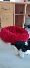 Cama de perro caliente de lana ronda perro perrera casa larga felpa invierno mascotas camas para perros medianos grandes perros gatos cojín del sofá suave esteras