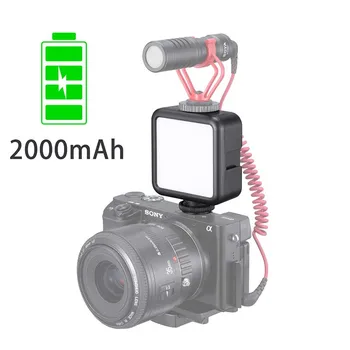 

Ulanzi VL49 Mini LED Video Light For Canon Nikon Sony With Cold Shoe 5500K Vlog Fill Light Photography Lamp DSLR Camera